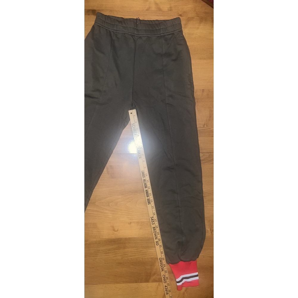 NEW‎ DANCE & MARVEL WOMENS Olive Jogger Sweatpants w/ Knit Cuffs Size Small - Picture 4 of 12